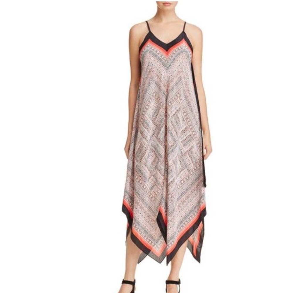 NIC + ZOE HANDKERCHIEF HEM DRESS SIZE LARGE